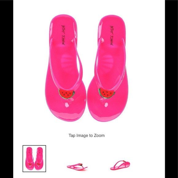 watermelon jelly sandals